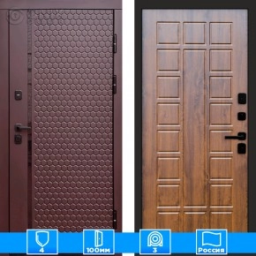 Входная дверь Престиж 125806 Шоколад дуб