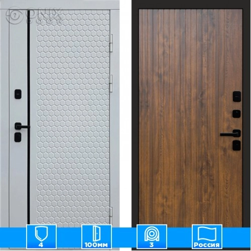 Входная дверь Престиж 125833 Flat дуб