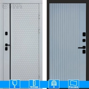 Входная дверь Престиж 125834 Flat грей софт