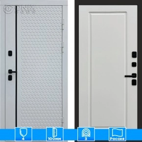 Входная дверь Престиж 125840 белый софт