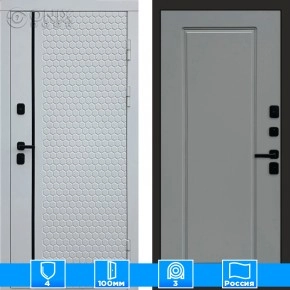 Входная дверь Престиж 125842 грей софт