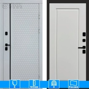 Входная дверь Престиж 125843 слоновая кость