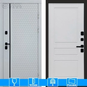 Входная дверь Престиж 125844 белый матовый