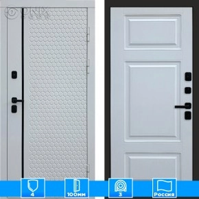 Входная дверь Престиж 125849 белый софт