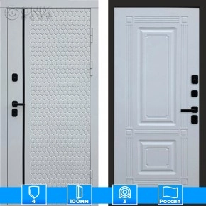 Входная дверь Престиж 125857 белый софт