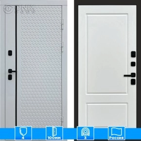 Входная дверь Престиж 125860 белый софт