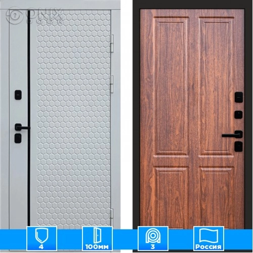 Входная дверь Престиж 125870 Орех стандарт