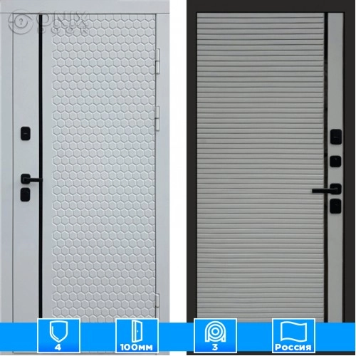 Входная дверь Престиж 125873 porte грей софт