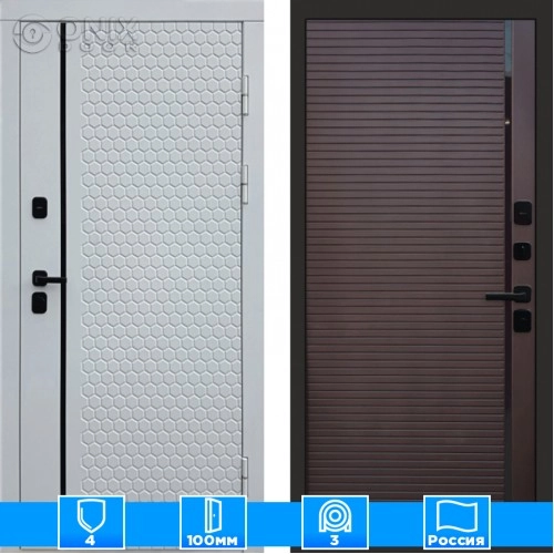 Входная дверь Престиж 125874 porte шоколад