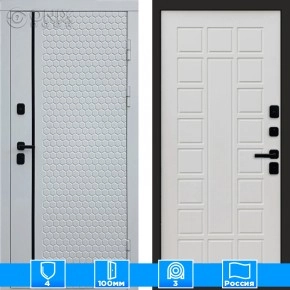 Входная дверь Престиж 125877 бежевый матовый