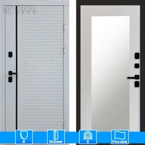 Входная дверь Престиж 125898 Зеркало триумф лиственница