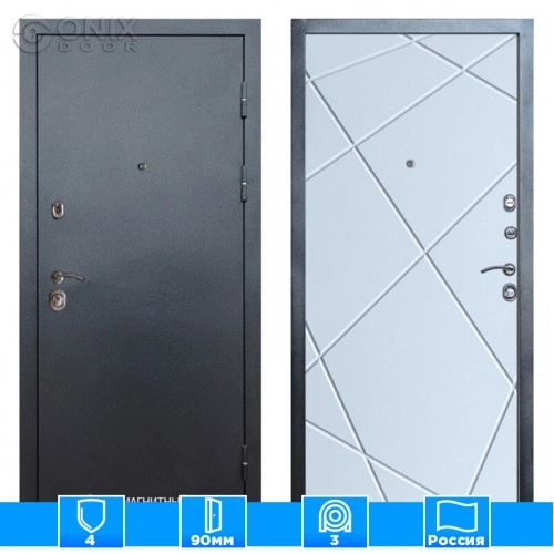 Входная дверь Престиж 125912 белый