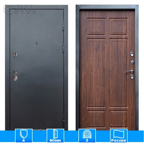 Входная дверь Престиж 125914 Орех премиум