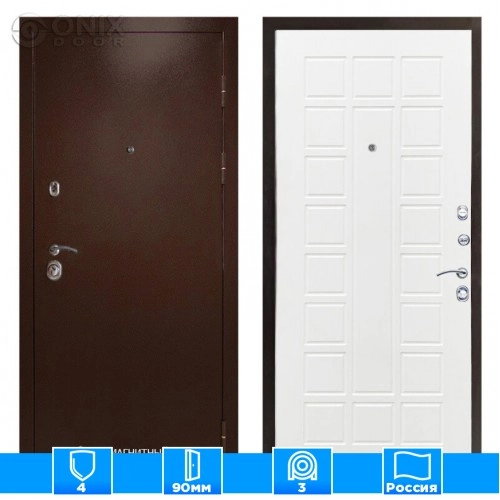 Входная дверь Престиж 125948 белое дерево