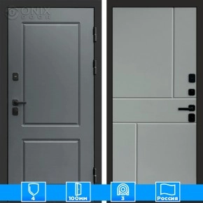 Входная дверь Престиж 125974 серый софт