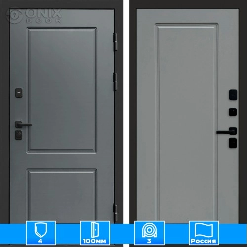 Входная дверь Престиж 125978 грей софт