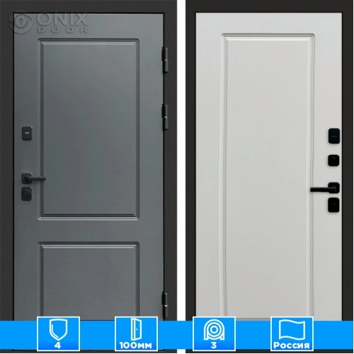 Входная дверь Престиж 125979 слоновая кость