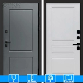 Входная дверь Престиж 125980 белый матовый