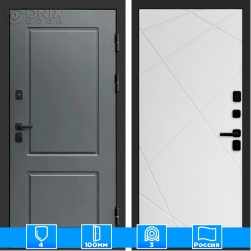 Входная дверь Престиж 125990 белый