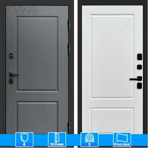 Входная дверь Престиж 125996 белый софт