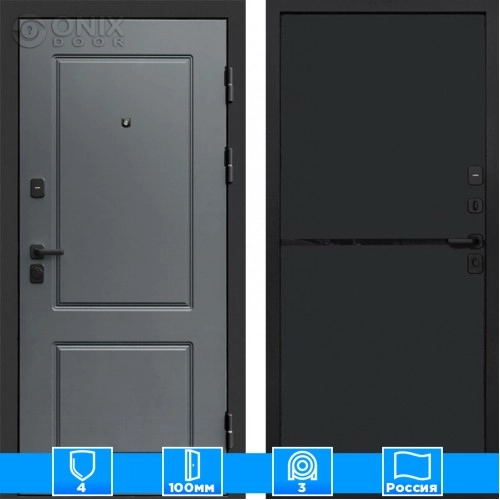 Входная дверь Престиж 126002 black