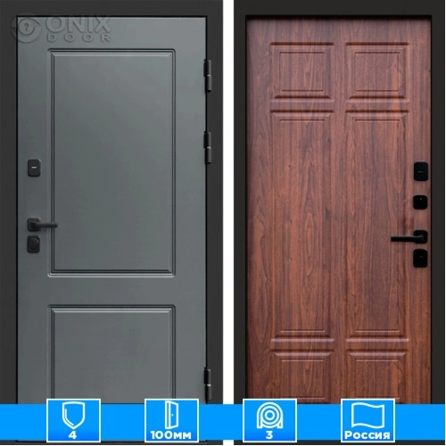 Входная дверь Престиж 126005 Орех премиум