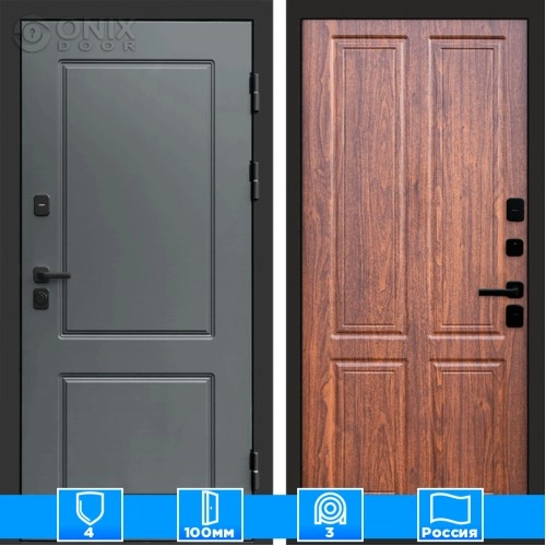 Входная дверь Престиж 126006 Орех стандарт