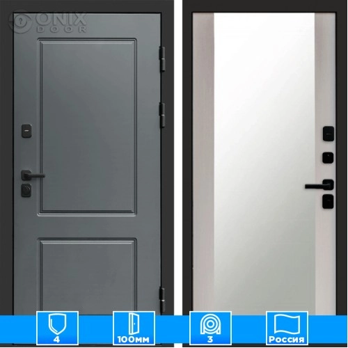 Входная дверь Престиж 126029 Зеркало лиственница