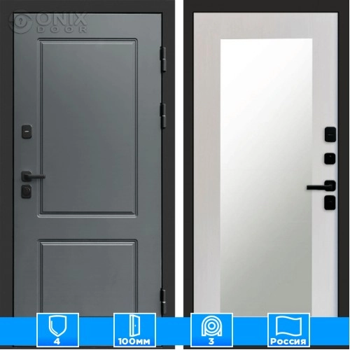 Входная дверь Престиж 126034 Зеркало триумф лиственница