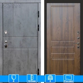 Входная дверь Престиж 126044 бетон дуб