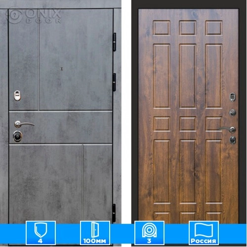 Входная дверь Престиж 126058 бетон дуб