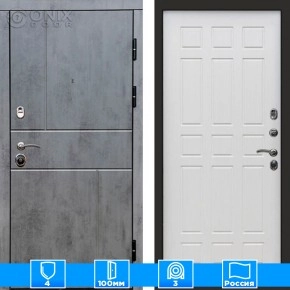 Входная дверь Престиж 126059 бетон лиственница