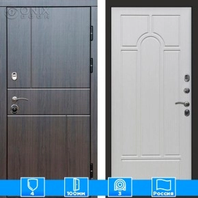 Входная дверь Престиж 126071 венге Арка лиственница