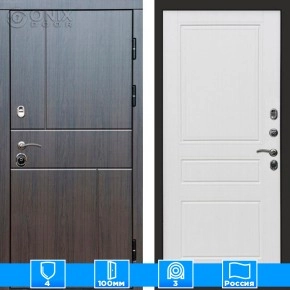 Входная дверь Престиж 126076 венге белое дерево