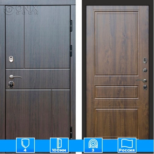 Входная дверь Престиж 126077 венге дуб