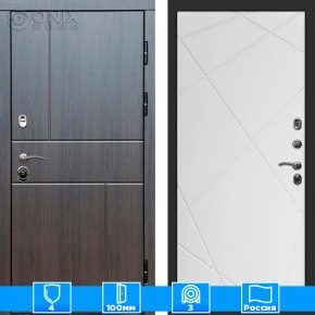 Входная дверь Престиж 126081 венге белый