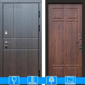 Входная дверь Престиж 126084 венге Орех премиум