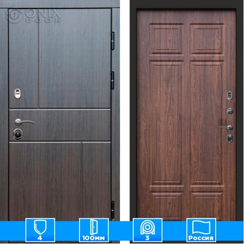 Входная дверь Престиж 126084 венге Орех премиум