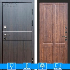 Входная дверь Престиж 126085 венге Орех стандарт