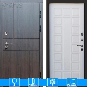 Входная дверь Престиж 126086 венге белое дерево