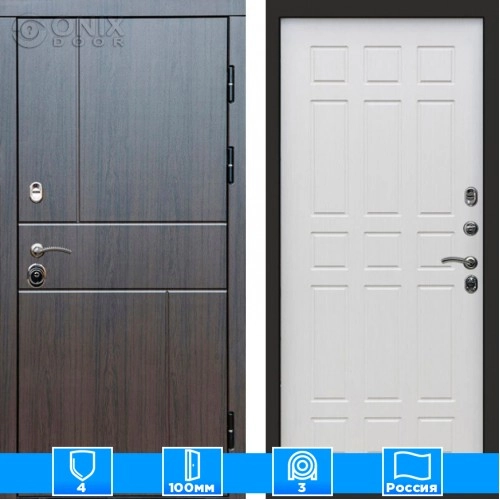 Входная дверь Престиж 126092 венге лиственница