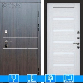 Входная дверь Престиж 126093 венге Царга лиственница