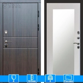 Входная дверь Престиж 126100 венге Зеркало триумф лиственница