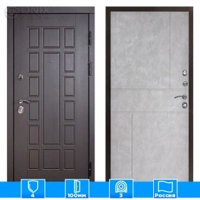 Входная дверь Престиж 126106 бетон светлый