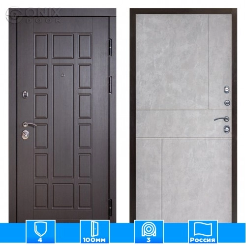 Входная дверь Престиж 126106 бетон светлый