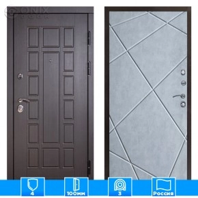 Входная дверь Престиж 126115 бетон светлый