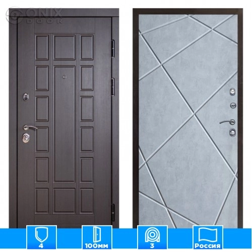 Входная дверь Престиж 126115 бетон светлый