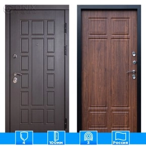 Входная дверь Престиж 126117 Орех премиум