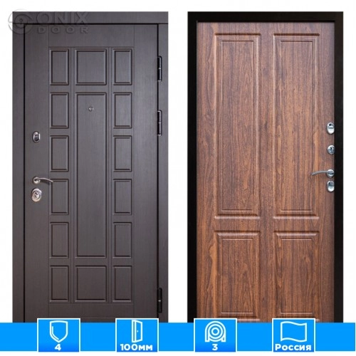 Входная дверь Престиж 126118 Орех стандарт