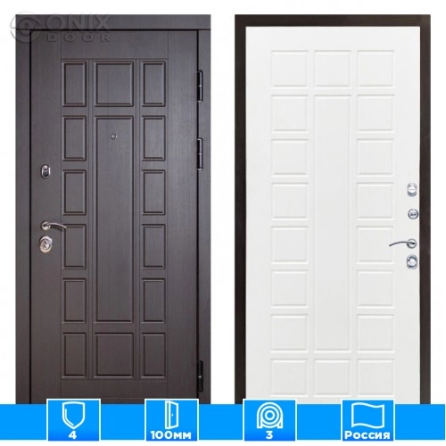 Входная дверь Престиж 126119 белое дерево